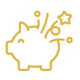 Kids Piggy Bank Icon