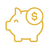 Kids Piggy Bank Icon